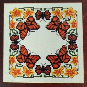 Graph Menagerie Gail Re's Best Borders Cross Stitch Pattern Fruit, Animals, Iris